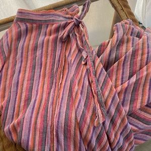 Vintage 100% cotton wrap skirt